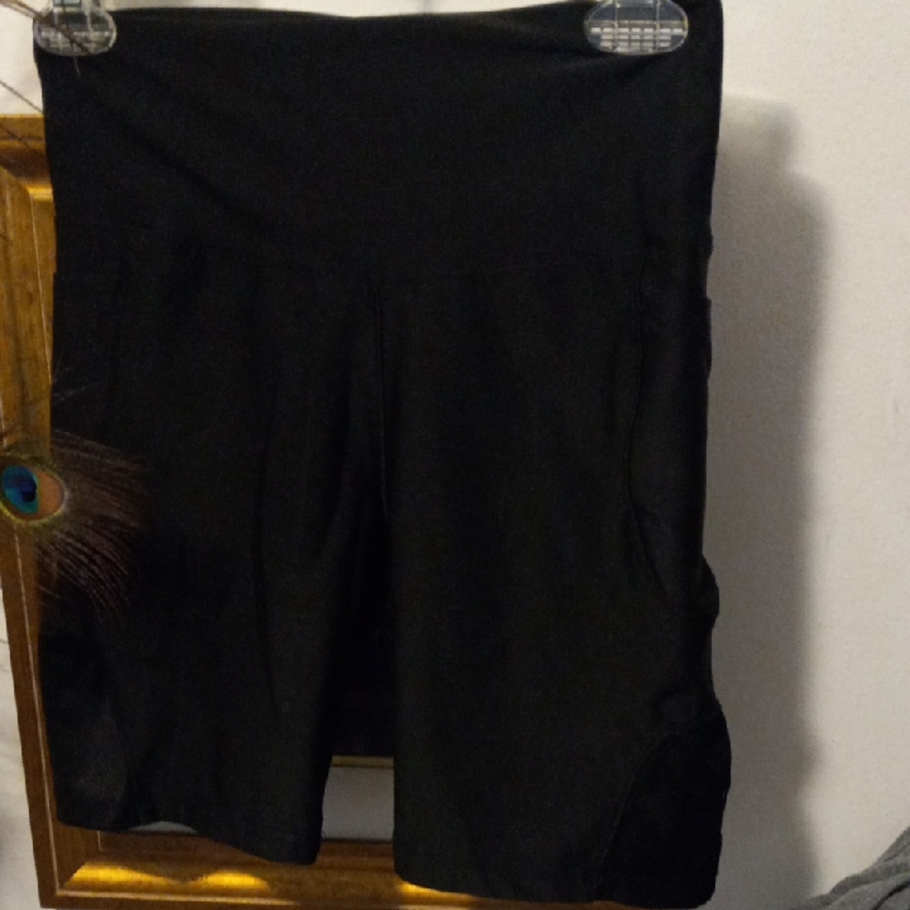 Women's Black Bike Shorts